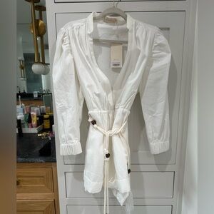 Choosy white romper